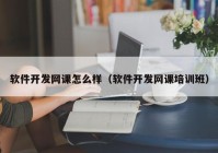 軟件開發(fā)網(wǎng)課怎么樣（軟件開發(fā)網(wǎng)課培訓班）