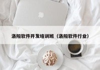 洛陽軟件開發(fā)培訓班（洛陽軟件行業(yè)）