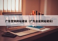 廣東營(yíng)銷網(wǎng)站建設(shè)（廣東企業(yè)網(wǎng)站建設(shè)）